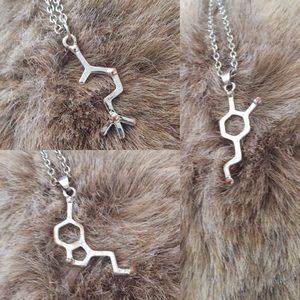 🧬molecule necklaces🧬